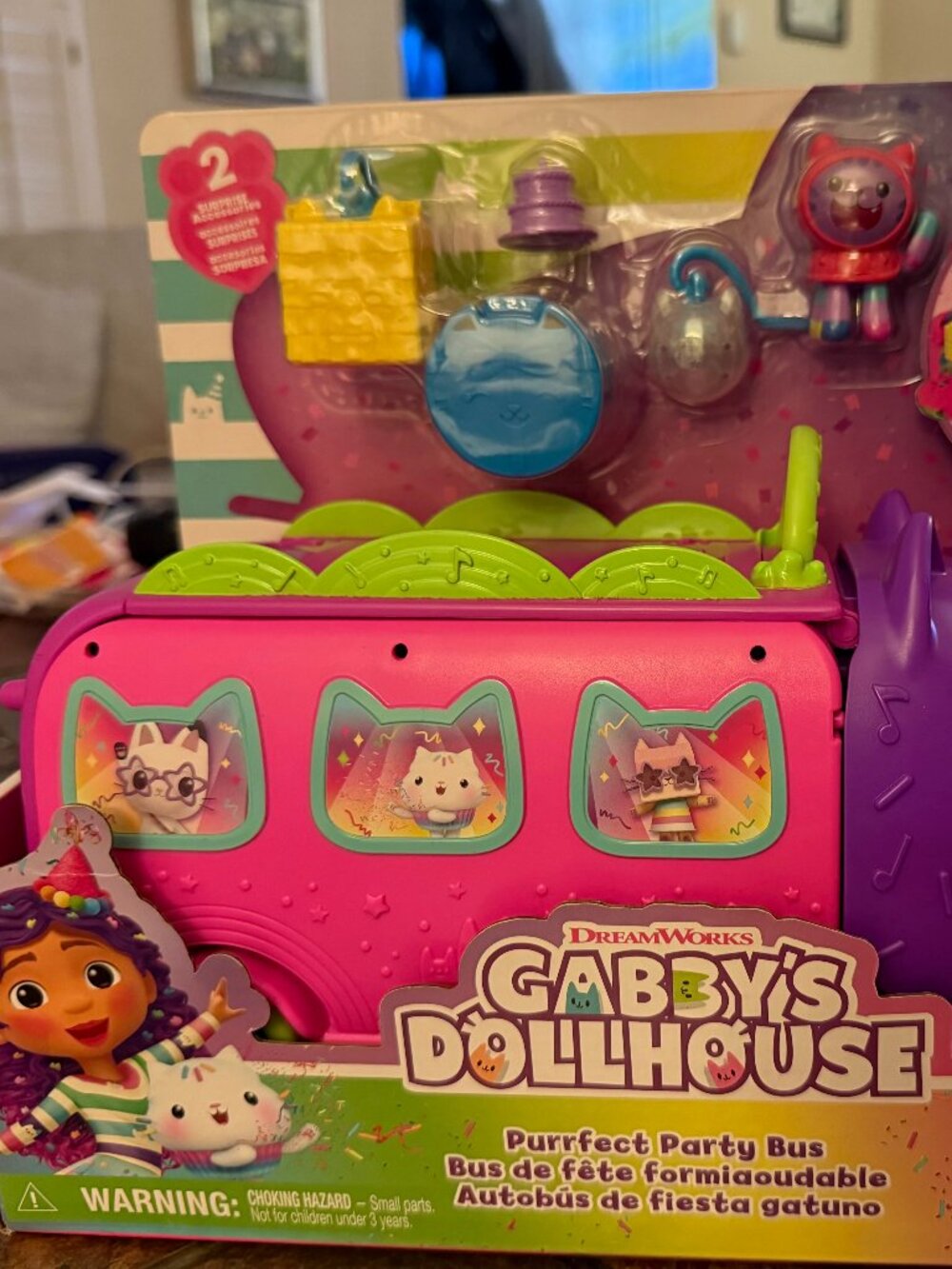 Gabby's Dollhouse Purrfect Party Bus